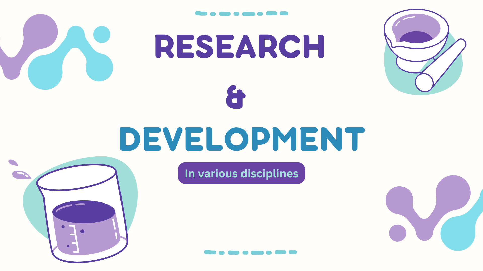 Research and development